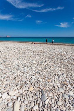 The beach in Altea, Spain