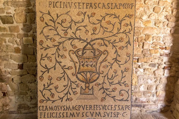 Mosaici Nella Città Euphrasian Basilica Porec Istria Croazia — Foto Stock
