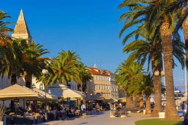 The old town of Trogir on the Adriatic coast of Croatia