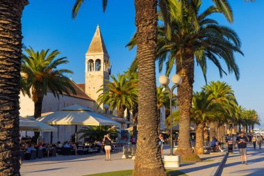 The old town of Trogir on the Adriatic coast of Croatia