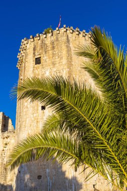 The old town of Trogir on the Adriatic coast of Croatia