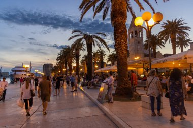 The old town of Trogir on the Adriatic coast of Croatia