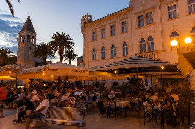 The old town of Trogir on the Adriatic coast of Croatia