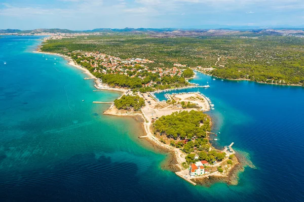 Aerial View Jadrija Sibenik Croatia — Stock Photo, Image