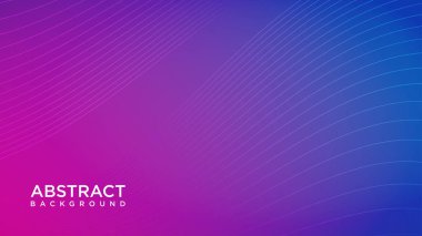 Soyut eğimli pembe mor ve mavi yumuşak renkli arkaplan. Mobil uygulama için modern yatay tasarım.