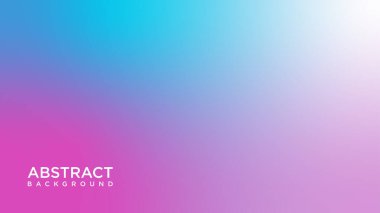 Soyut eğimli pembe mor ve mavi yumuşak renkli arkaplan. Mobil uygulama için modern yatay tasarım.