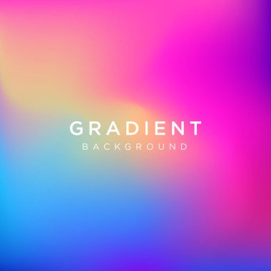 Eğilim pastel pembe, mor, mor, sarı ve mavi renkler için kavramlar, duvar kağıtları, web, sunumlar ve baskı tenezzül ile degrade arka plan bulanıklık. Vektör çizim.