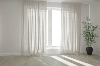 Modern iç tasarım. 3d illüstrasyon