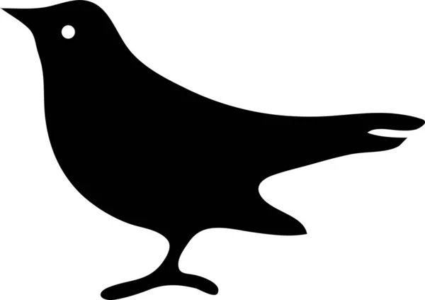 Icono Pájaro Mascotas Veterinario Iconos Veterinarios — Archivo Imágenes Vectoriales