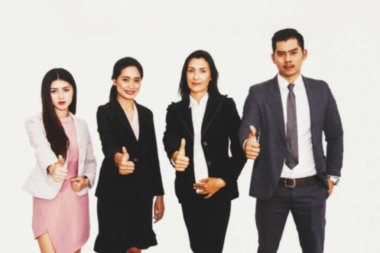 Bulanık fotoğraf: Portre, Yeni İş Adamları ve Deneyimli Profesyoneller: Yumuşak odak ve bulanık arkaplan