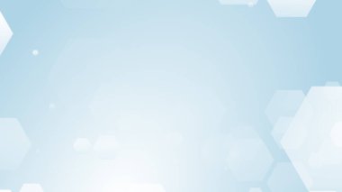 Altıgen geometrik beyaz desen parlak sağlık ve teknoloji geçmişi. Soyut grafik dijital gelecek bilim konsept tasarımı.