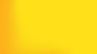 Noktalar yarım ton sarı turuncu renk desenli, teknolojik dijital arkaplanlı. Pop sanat çizgi roman tarzı.