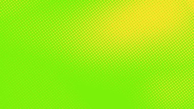 Soyut nokta yarım ton yeşil sarı renk desenli doku arkaplanı. Grafikler için kullanılan pop sanat çizgi roman tarzı.
