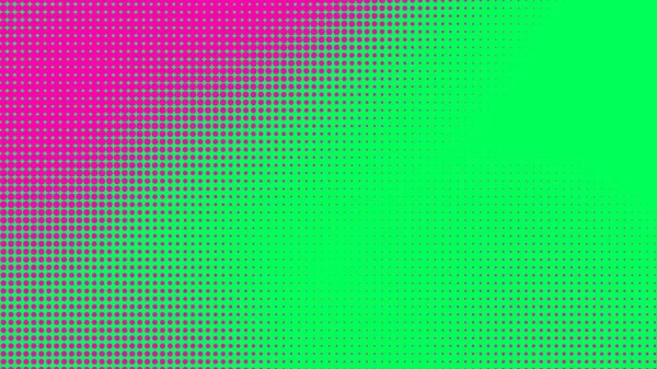 Dots Halftone Green Pink Color Pattern Gradient Texture Technology Digital — Stock Photo, Image