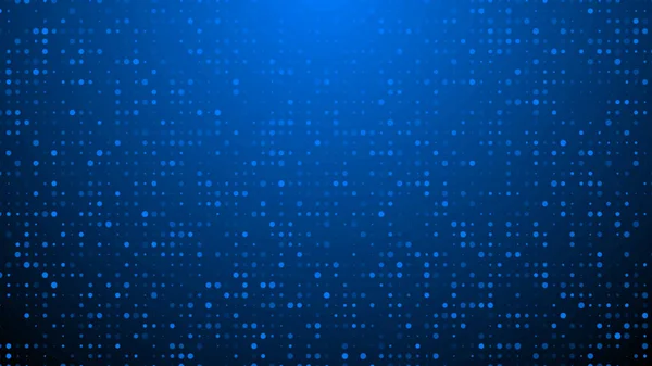 Dot Blue Pattern Screen Led Light Gradient Texture Background Abstract — Stock Photo, Image