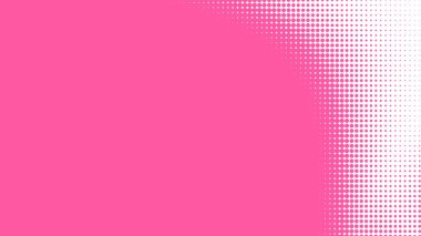 Nokta pembe desenli gradyan arkaplan. Soyut illüstrasyon pop sanat yarım ton ve retro tarzı. yaratıcı tasarım sevgililer günü konsepti,