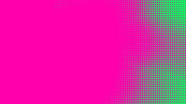 Pisteet Halftone Vihreä Vaaleanpunainen Väri Kuvio Kaltevuus Rakenne Tekniikka Digitaalinen — kuvapankkivalokuva