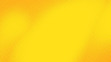 Noktalar yarım ton sarı turuncu renk desenli, teknolojik dijital arkaplanlı. Pop sanat çizgi roman tarzı.