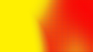 Noktalar yarım ton turuncu sarı renk desenli, teknolojik dijital arkaplanlı. Noktalar, yaz arkaplanlı sanat çizgi romanları..