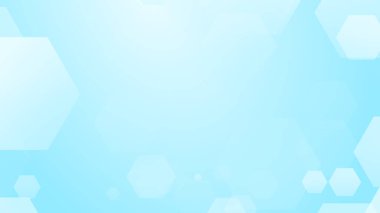 Altıgen geometrik beyaz desen parlak sağlık ve teknoloji geçmişi. Soyut grafik dijital gelecek bilim konsept tasarımı.