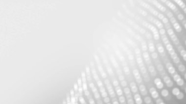 Nokta beyaz dalgalı ışık teknolojisi dokusu arka plan. Soyut büyük veri dijital konsepti. 3d oluşturma.