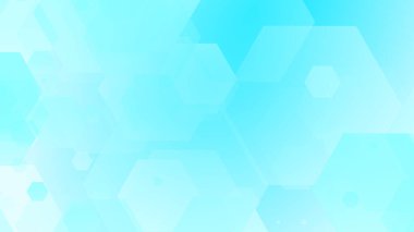 Altıgen geometrik beyaz desen parlak sağlık ve teknoloji geçmişi. Soyut grafik dijital gelecek bilim konsept tasarımı.