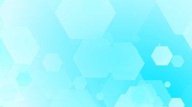 Altıgen geometrik beyaz desen parlak sağlık ve teknoloji geçmişi. Soyut grafik dijital gelecek bilim konsept tasarımı.