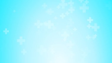 Tıbbi sağlık mavi şablon geçmişi. Soyut sağlık teknolojisi ve bilim konsepti.