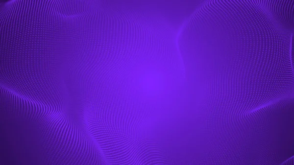 Абстрактная Точка Фиолетовая Волна Волновой Паттерн Экран Привел Легкой Градиентной — стоковое фото