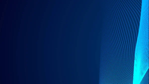 Fondo Textura Degradado Pantalla Luz Onda Azul Punto Tecnología Abstracta — Foto de Stock