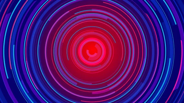 Neon hatları teknolojisi yüksek teknoloji mavi arka plan. Soyut grafik dijital gelecek konsept tasarımı.