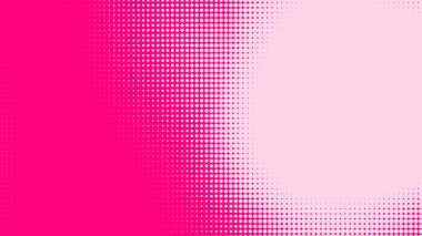 Nokta pembe desenli doku arkaplanı. Soyut illüstrasyon pop sanat yarım ton ve retro tarzı. yaratıcı tasarım sevgililer günü konsepti,