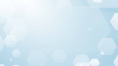 Altıgen geometrik beyaz desen parlak sağlık ve teknoloji geçmişi. Soyut grafik dijital gelecek bilim konsept tasarımı.