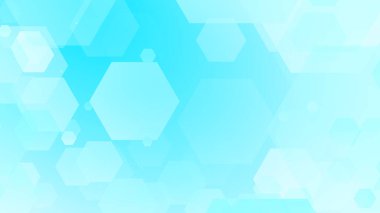 Altıgen geometrik beyaz desen parlak sağlık ve teknoloji geçmişi. Soyut grafik dijital gelecek bilim konsept tasarımı.