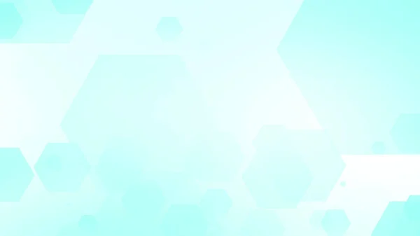 Hexagon Geometriskt Vitt Blått Mönster Ljus Sjukvård Medicinsk Och Teknik — Stockfoto