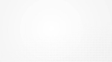 Nokta beyaz gri desenli ışık dokusu arkaplanı. Soyut teknoloji büyük veri dijital arkaplanı. 3d oluşturma.