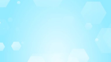 Altıgen geometrik beyaz desen parlak sağlık ve teknoloji geçmişi. Soyut grafik dijital gelecek bilim konsept tasarımı.