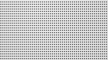 Nokta beyaz, siyah desenli arka plan. Soyut teknoloji büyük veri dijital konsepti. 3d oluşturma.