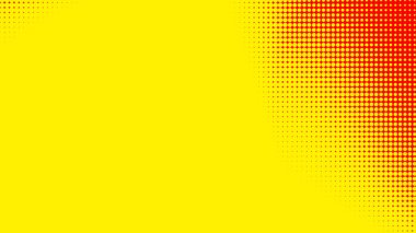 Noktalar yarım ton turuncu sarı renk desenli, teknolojik dijital arkaplanlı. Noktalar, yaz arkaplanlı sanat çizgi romanları..