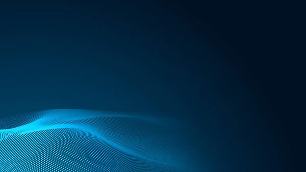 Kropka Niebieska Fala Światło Ekran Gradientowy Tekstury Tła Technologia Abstrakcyjna — Zdjęcie stockowe