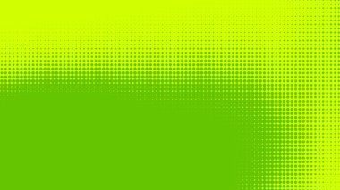 Noktalar yarım ton yeşil renk desenli, teknolojik dijital arka planlı. Noktalar doğa grafik tasarımı ile sanat çizgi romanları patlatır.