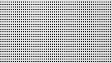 Nokta beyaz, siyah desenli arka plan. Soyut teknoloji büyük veri dijital konsepti. 3d oluşturma.