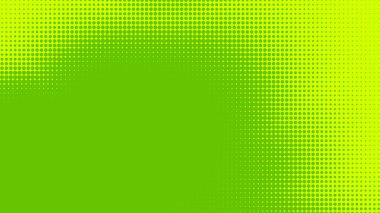 Noktalar yarım ton yeşil renk desenli, teknolojik dijital arka planlı. Noktalar doğa grafik tasarımı ile sanat çizgi romanları patlatır.