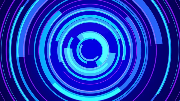 Mavi neon ışık teknolojisi. Yüksek teknoloji karanlık arka plan. Soyut grafik dijital gelecek konsept tasarımı.