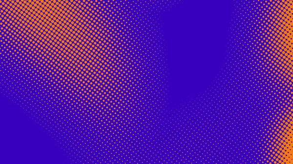 Punto Abstracto Medio Tono Naranja Púrpura Colores Patrón Degradado Textura —  Fotos de Stock