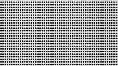 Nokta beyaz, siyah desenli arka plan. Soyut teknoloji büyük veri dijital konsepti. 3d oluşturma.