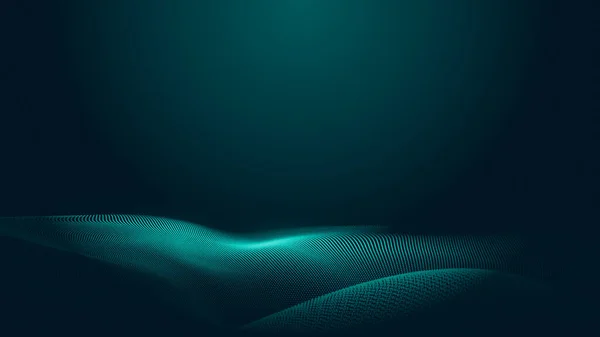 Точка Зеленої Хвилі Світлодіодного Екрану Текстури Фону Анотація Технології Цифровий — стокове фото