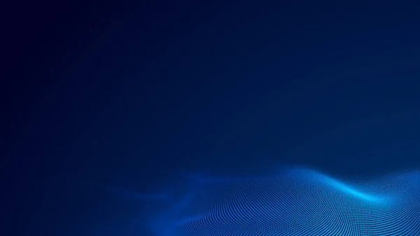 Fondo Textura Degradado Pantalla Luz Onda Azul Punto Tecnología Abstracta — Foto de Stock