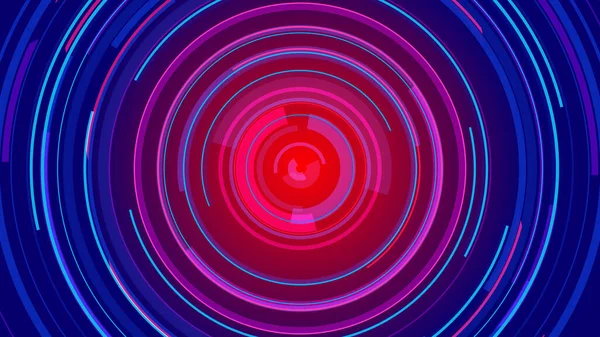 Neon hatları teknolojisi yüksek teknoloji mavi arka plan. Soyut grafik dijital gelecek konsept tasarımı.