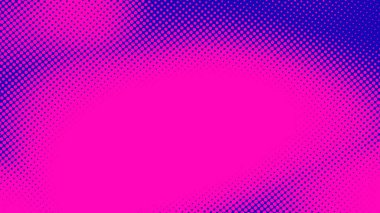 Soyut nokta yarım ton mavi mor renkler desenli doku arkaplanı. Grafikler için kullanılan pop sanat çizgi roman tarzı.